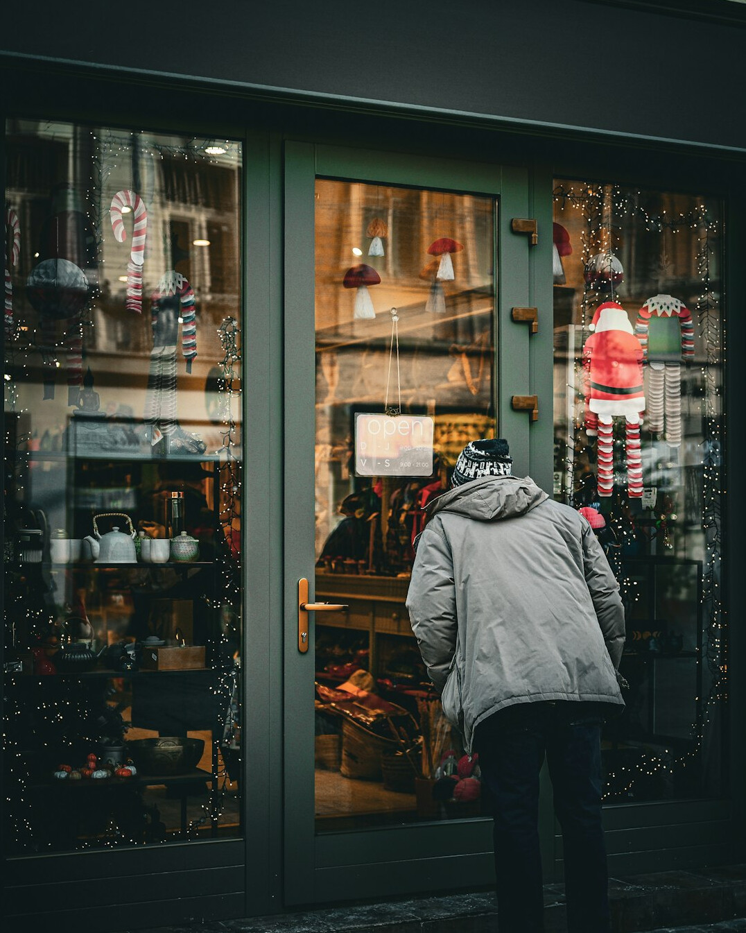 security guard in retail store