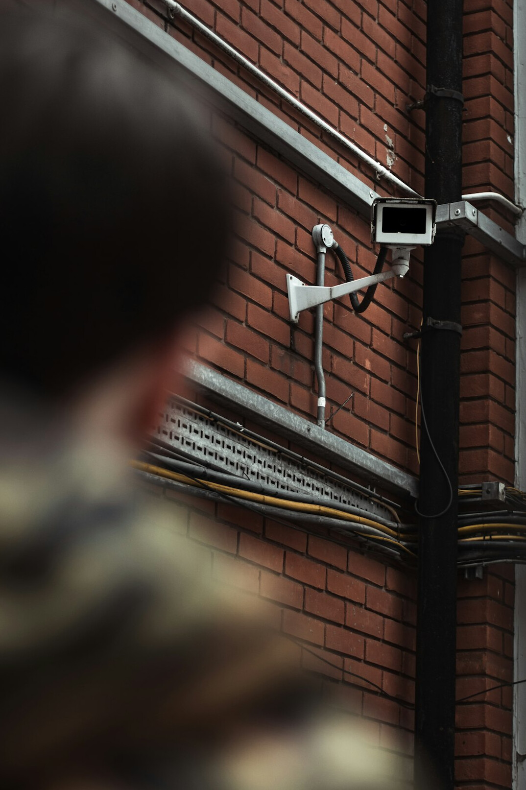 security camera monitoring store